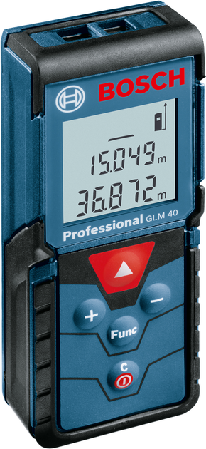 Dalmierz laserowy Bosch Professional GLM 40 (0601072900) - obraz 1