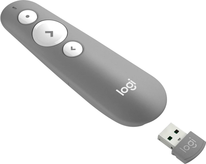 Презентер Logitech R500s Laser Presentation Remote Mid Gray (910-006520) - зображення 4