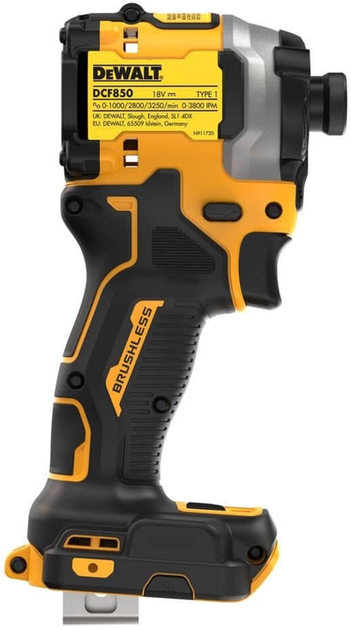 Akumulatorowa zakrętarka udarowa DeWalt DCF850NT-XJ bez akumulatora i ładowarki (5035048750124) - obraz 3