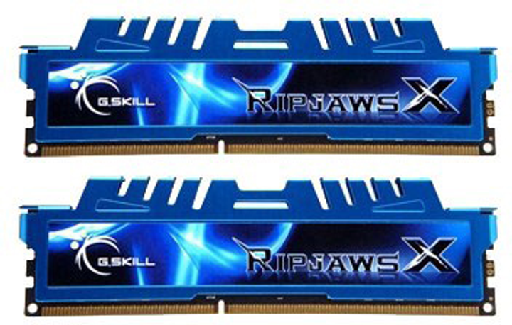 RAM G.Skill DDR3-2400 8192MB PC3-19200 (zestaw 2x4096) RipjawsX (F3-2400C11D-8GXM) - obraz 1