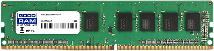 Оперативна пам'ять Goodram DDR4-3200 16384MB PC4-25600 (GR3200D464L22S/16G) - зображення 1
