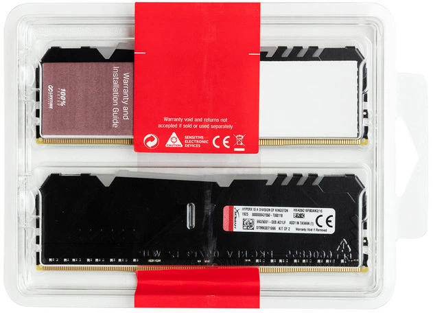 Pamięć HyperX DDR4-3000 32768MB PC4-24000 (zestaw 2x16384) Fury RGB czarna (HX430C15FB3AK2/32) - obraz 5