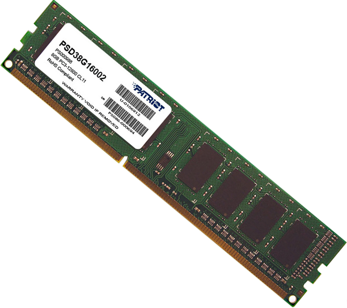 Оперативна пам'ять Patriot DDR3-1600 8192MB PC3-12800 Signature Line (PSD38G16002) - зображення 1