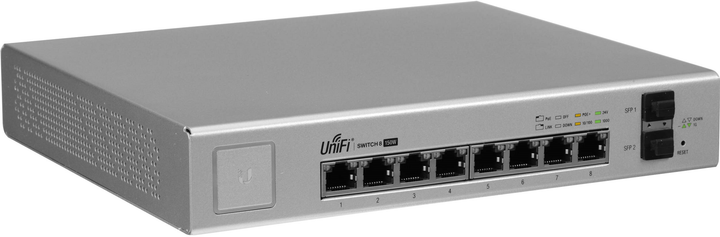 PoE-комутатор Ubiquiti US-8-150W гігабітний - зображення 2