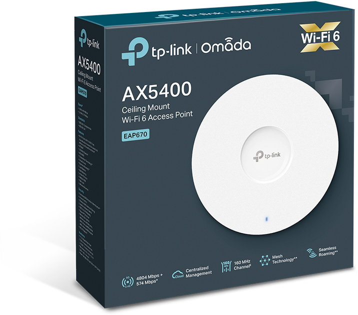 TP-LINK Omada EAP670 Wi-Fi 6 - obraz 6
