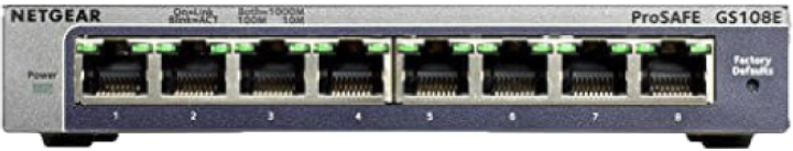 Przełącznik Netgear GS108E (GS108E-300PES) - obraz 1