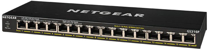 Przełącznik Netgear GS316P (GS316P-100EUS) - obraz 2