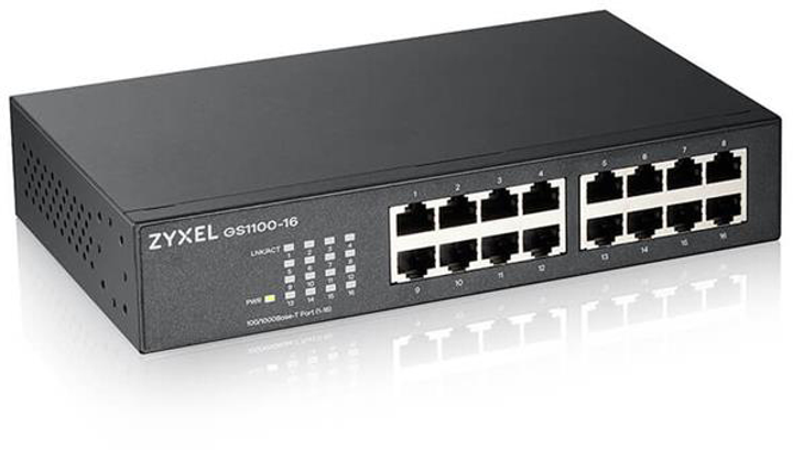 Przełącznik Zyxel GS1100-16 (GS1100-16-EU0103F) - obraz 3