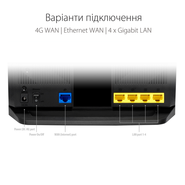 Router Asus 4G-AX56 AX1800 (90IG06G0-MO3110) - obraz 4