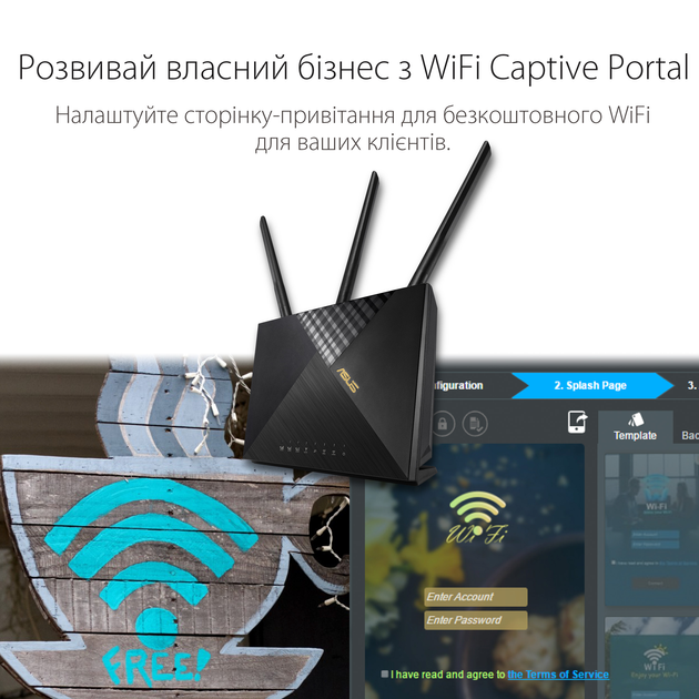 Router Asus 4G-AX56 AX1800 (90IG06G0-MO3110) - obraz 6