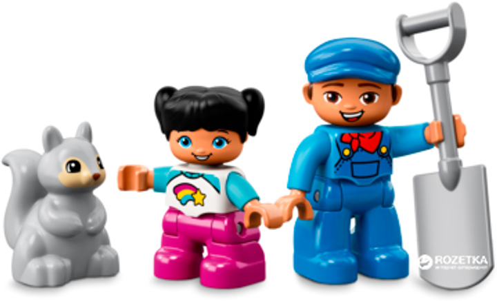 Конструктор LEGO DUPLO Паровоз 59 деталей (10874) - зображення 7