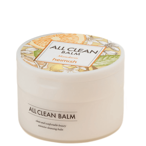Гидрофильный бальзам для снятия макияжа с мандарином Heimish All Clean Balm Mandarin 120 ml - Фото 1 Гидрофильный бальзам для снятия макияжа с мандарином Heimish All Clean Balm Mandarin 120 ml - изображение 1