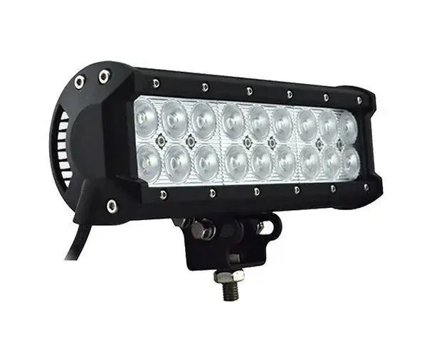 Автофара LED-прожектор потужністю 54 Вт на дах (18 LED) 5D-54W-MIX чорний (5D-54W-MIX_447) - зображення 6