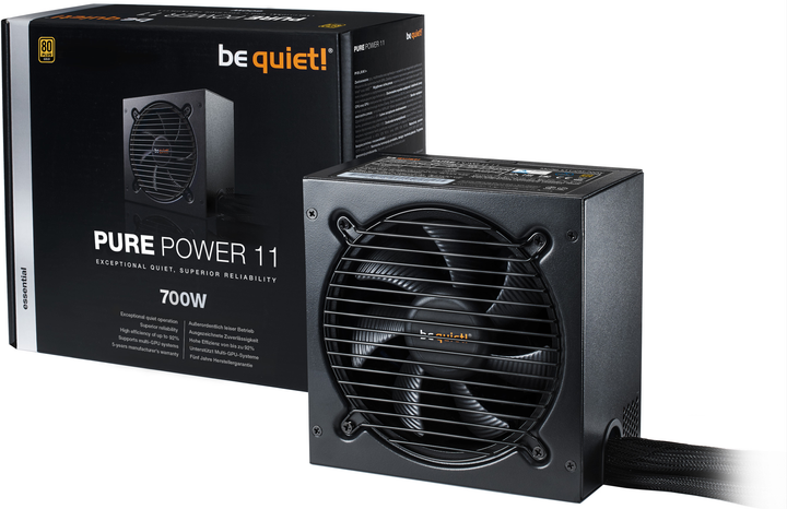 Zasilacz be quiet! Pure Power 11 700W (BN295) - obraz 3