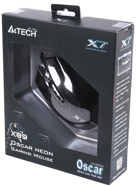 Mysz A4Tech X89 Maze USB (4711421944984) - obraz 6