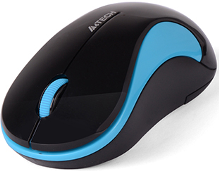 Миша A4Tech G3-270N Wireless Black/Blue (4711421930703) - зображення 2