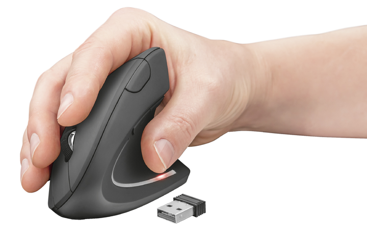 Mysz Trust Verto Ergonomic Wireless Black (TR22879) - obraz 5