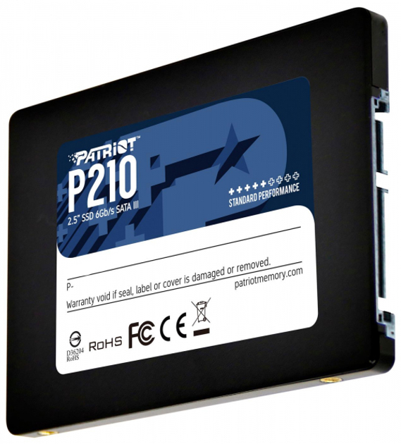 Patriot P210 512GB 2.5" SATAIII TLC (P210S512G25) - зображення 5