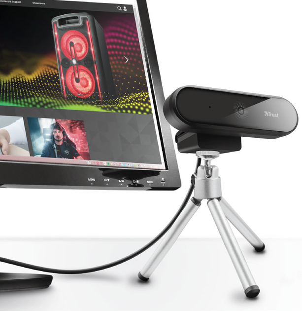 Trust Tyro Full HD Webcam Black (TR23637) - obraz 12