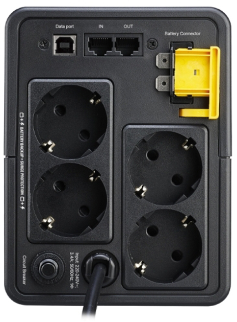 APC Back-UPS 750VA Schuko (BX750MI-GR) - obraz 4