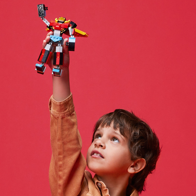 Конструктор LEGO Creator Суперробот 159 деталей (31124) - зображення 3