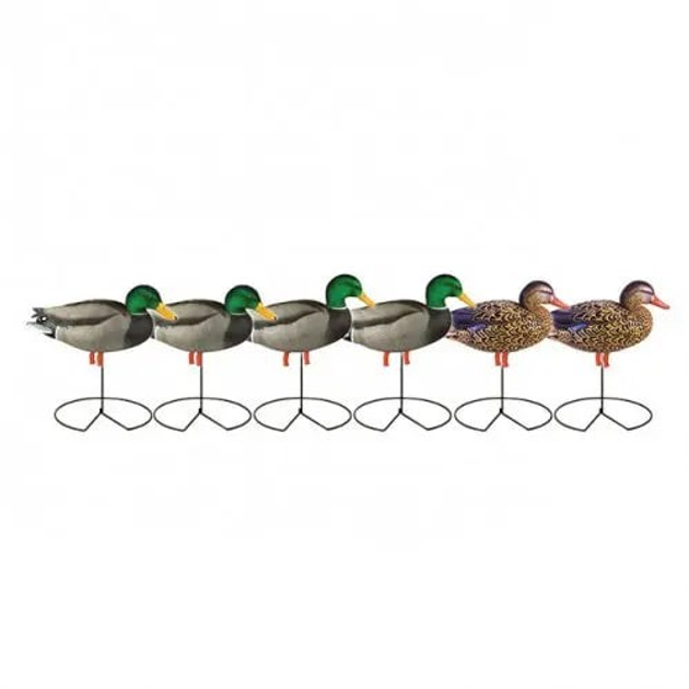 Опудала качок GHG Greenhead Pro-Grade Full Body Flocked Head Active 6шт. - зображення 1