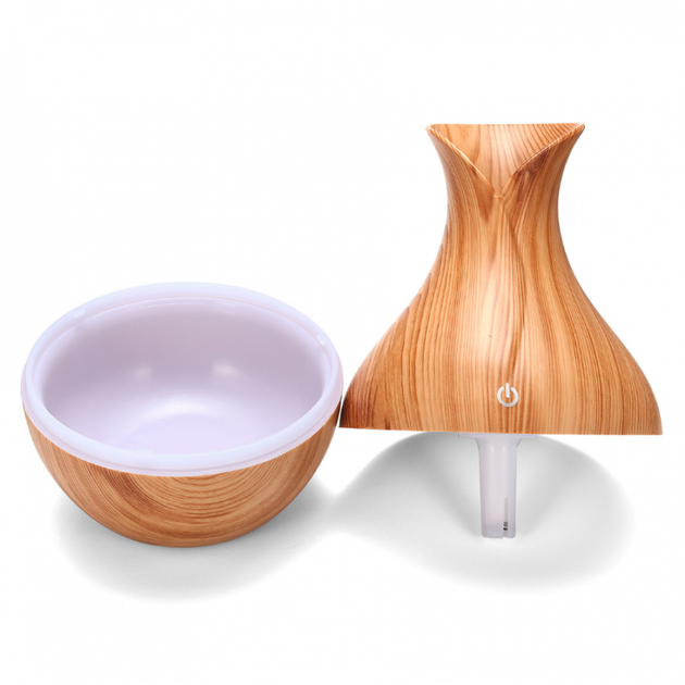 Ультразвуковий зволожувач повітря аромадіфузор Humidifier Ultrasonic Aroma з LED підсвічуванням. - зображення 2