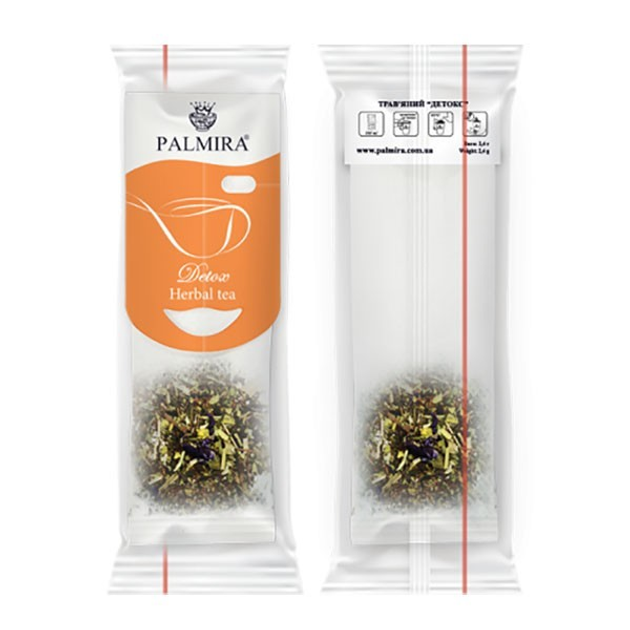 Чай Palmira Детокс порционный травяной 10 пакетов-саше по 2,4г - изображение 2