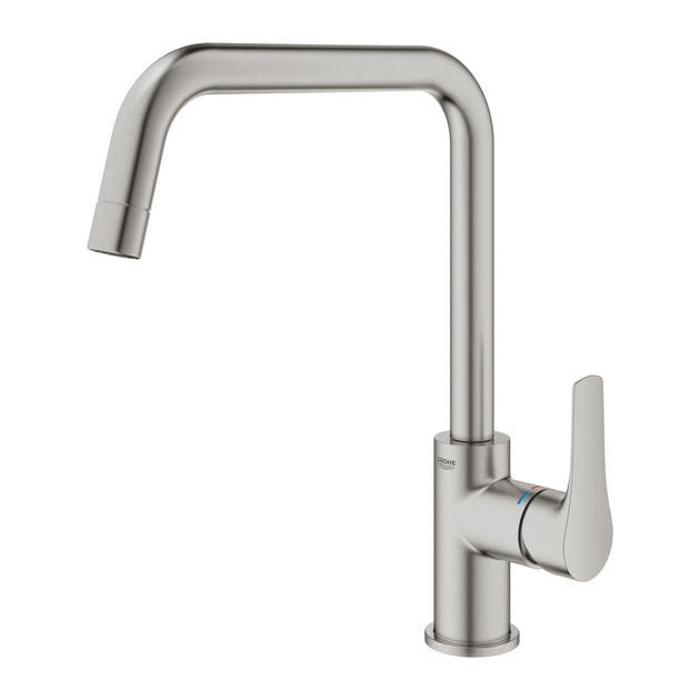 Змішувач для кухні одноважільний GROHE Eurosmart сатин латунь 30567DC0 - зображення 3