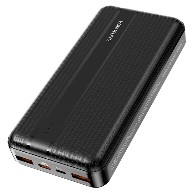 Power Bank Borofone BJ9A Uranus 20000 mAh (BJ9AB) - Фото 1 Power Bank Borofone BJ9A Uranus 20000 mAh (BJ9AB) - зображення 1