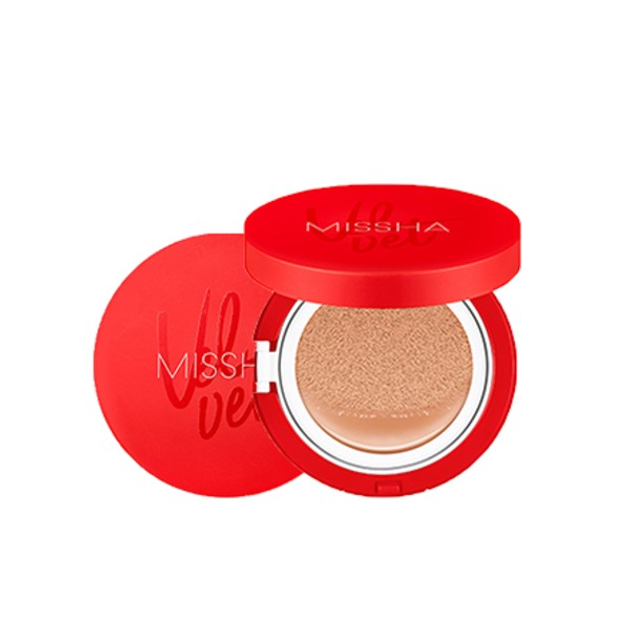 Тональная основа кушон Missha Velvet Finish Cushion SPF50+ PA+ № 23 15 ...