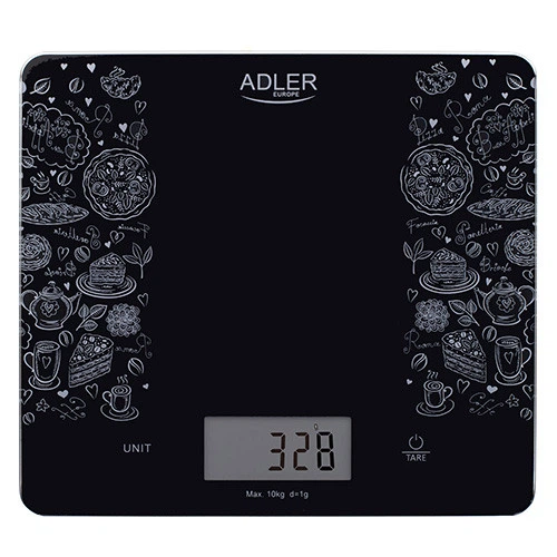 Электронные кухонные весы Adler AD 3171 до 10кг - Фото 2 Электронные кухонные весы Adler AD 3171 до 10кг - изображение 2