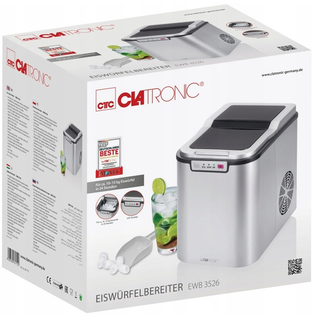 Ледогенератор Clatronic EWB 3526 - Фото 3 Ледогенератор Clatronic EWB 3526 - изображение 3