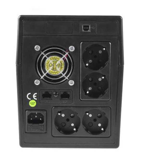 ДБЖ Green Cell UPS 1500VA/900W (UPS04) - изображение 2