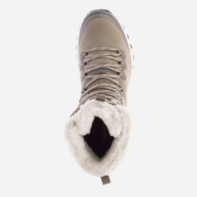 Жіночі зимові черевики високі з мембраною Merrell Bravada PLR WTPF W J035560 40.5 (9.5US) 26.5 см Бежеві (194713160585) - зображення 4