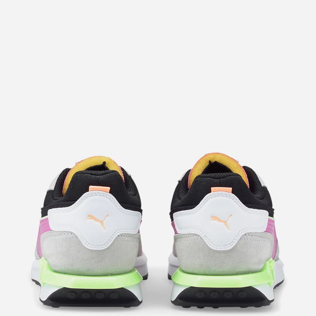 Buty sportowe damskie na platformie do kostki Puma City Rider 38204412 37 23 cm Szary/Czarny (4064536056760) - obraz 4