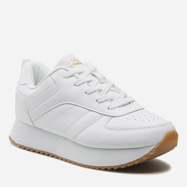 Buty sportowe damskie na platformie do kostki Sprandi WPRS-2021W07151 37 23.5 cm Białe (5904248868116) - obraz 2