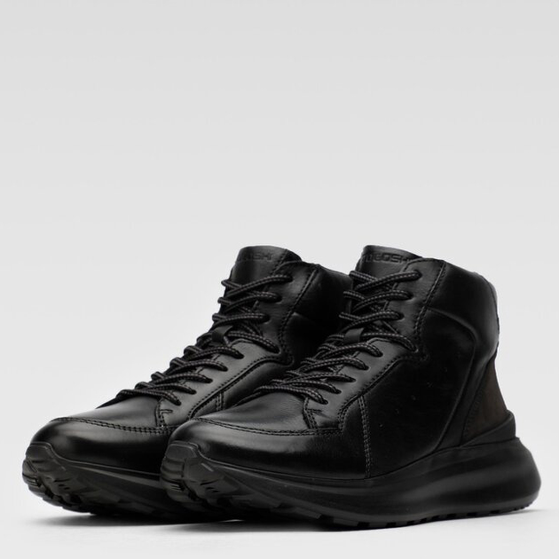 Чоловічі черевики високі Togoshi MI08-GREENE-16 43 28.6 см Чорні (5904862397658) - зображення 2