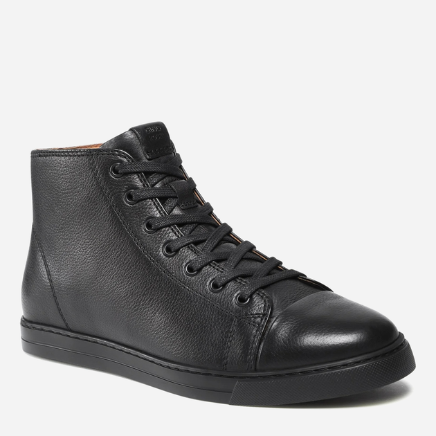 Botki męskie skórzane sznurowane Gino Rossi MI08-OTSEGO-33 45 30.5 cm Czarne (5904862436548) - obraz 2