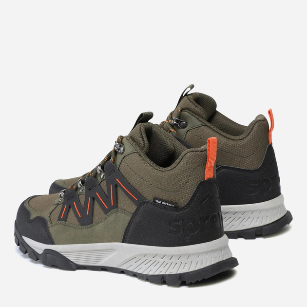 Buty trekkingowe męskie niskie Sprandi MP-S22W273A-1 41 26 cm Khaki (5904862170336) - obraz 3