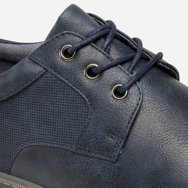 Buty derby męskie Ottimo MYL8455-1 40 27.8 cm Ciemnoniebieskie (5904862199467) - obraz 6