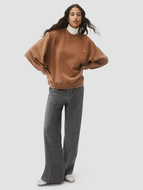 Bluza damska bez kaptura Sprandi AW21-BJD024 S Ciemnobeżowa (5904248068059) - obraz 3