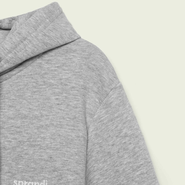 Толстовка на блискавці чоловіча Sprandi SS21-BLM005 L Grey (5903698655642) - зображення 9