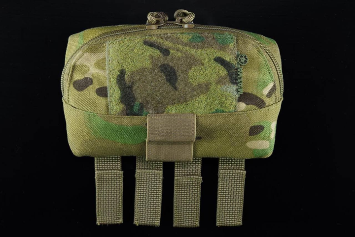 Админка военный подсумок на жилет без плит с системой молли мультикам 11 - изображение 1