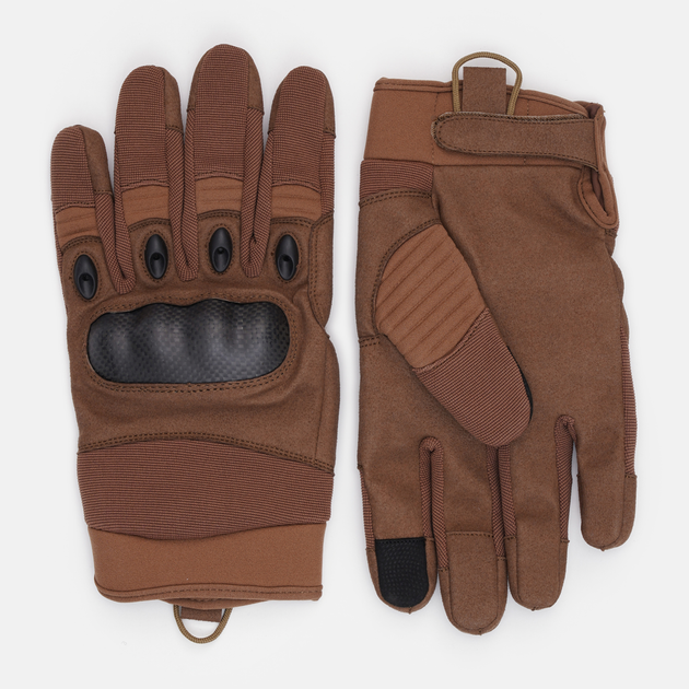 Тактические перчатки Tru-spec 5ive Star Gear Hard Knuckle M COY (3821004) - изображение 1