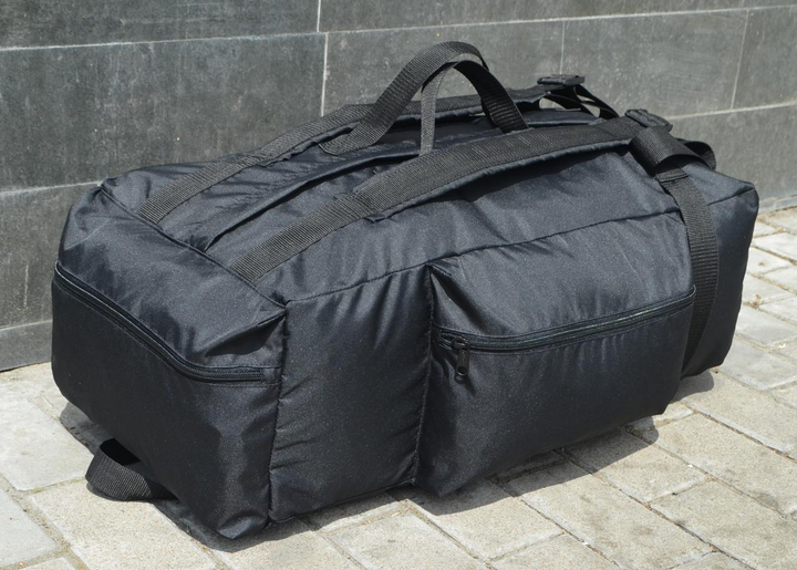 Рюкзак-баул 60 литров DERBY B-60 чорный - изображение 2