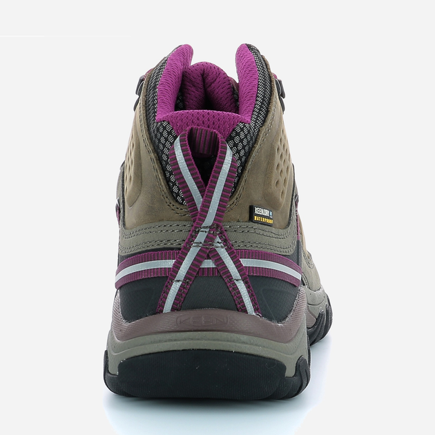 Buty trekkingowe damskie niskie Keen Targhee III Mid 749910-50-9 39.5 (9US) 26 cm Brązowo-szare (191190018293) - obraz 4