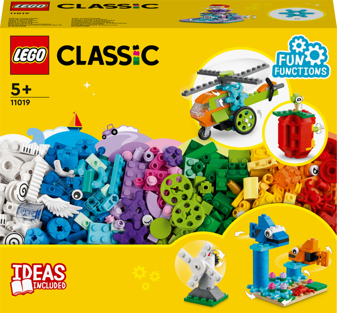 Zestaw klocków LEGO Classic Klocki i funkcje 500 elementów (11019) - obraz 1