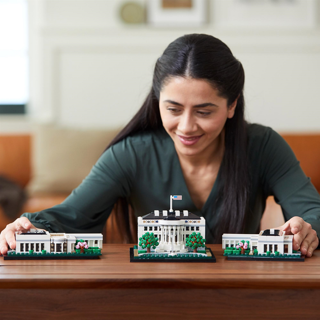 Конструктор LEGO Architecture Білий дім 1483 деталі (21054) - зображення 5