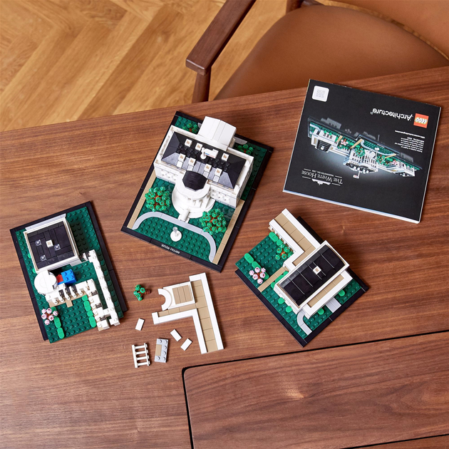 Конструктор LEGO Architecture Білий дім 1483 деталі (21054) - зображення 10